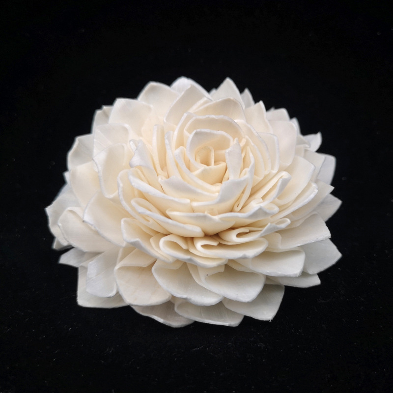 6cm Dahlia Flower, Artificial Dried Flower for Home Decoration, Can Be Dyed and Punched for Floral Art, Cross-Border Hot Sale