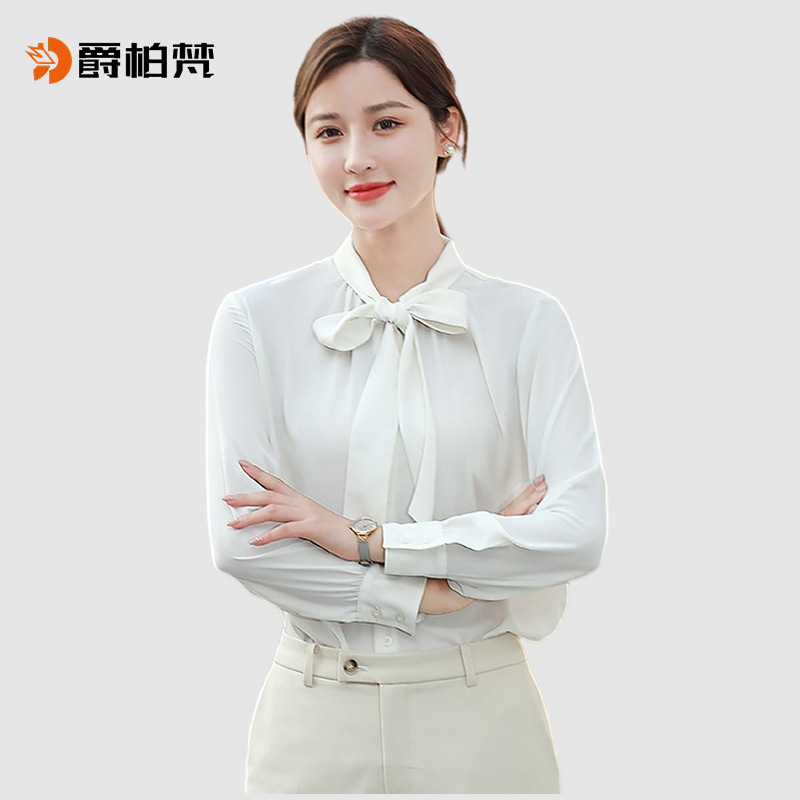 Light and thin white fashionable professional design elegant shirt…