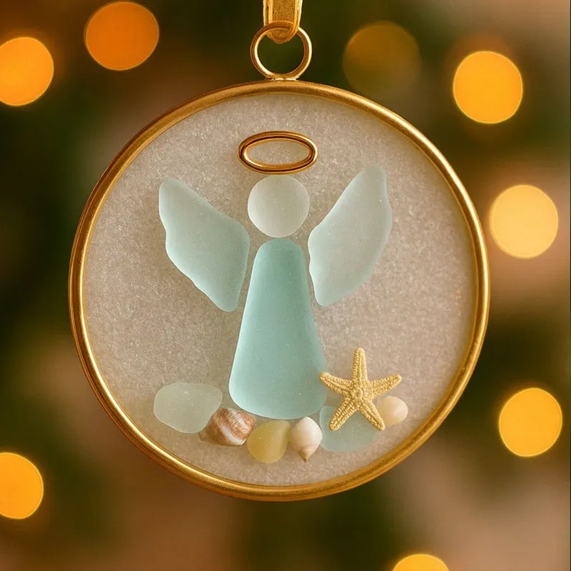 跨境新品Angel Memorial Ornament 圣诞节天使纪念挂饰圣诞树挂件|undefined