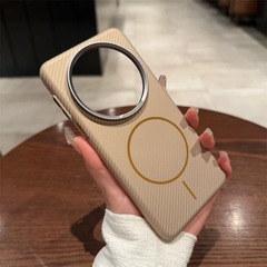 适用华为Mate70Pro碳纤维纹磁吸手机壳Mate60高级感防摔硬保护套