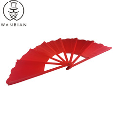 Thick rod broken fan restored, funny fan, multi-color magic props magic fan manufacturer wholesale