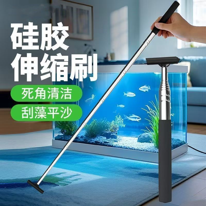 Stainless Steel Telescopic Car Mirror Wiper 22-65cm Retractable Blade Rearview Defogging Cleaning Tool preparation