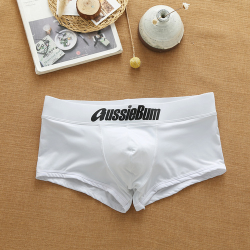 Men's underwear milk silk comfortable sports boxer briefs AUSSIEBUM-M218