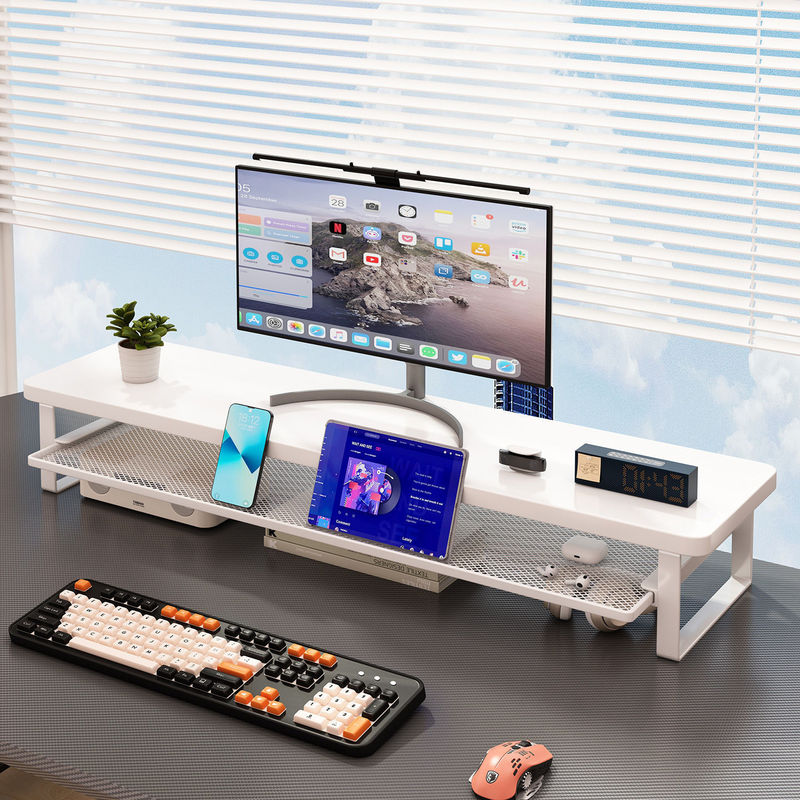 Computer Elevated Monitor Bracket Desktop Drawer Storage Rack Office Notebook Stand Elevated Rack Computer Elevated Monitor Bracket Desktop Drawer Storage Rack Office Notebook Stand Elevated Rack