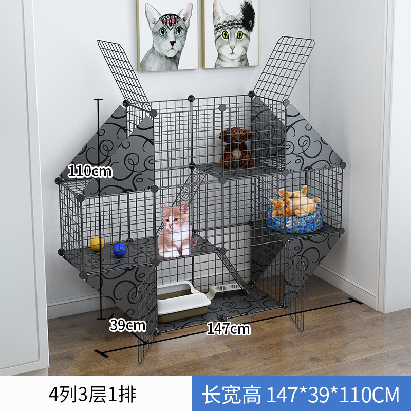 Empty cage (does not include decorations)