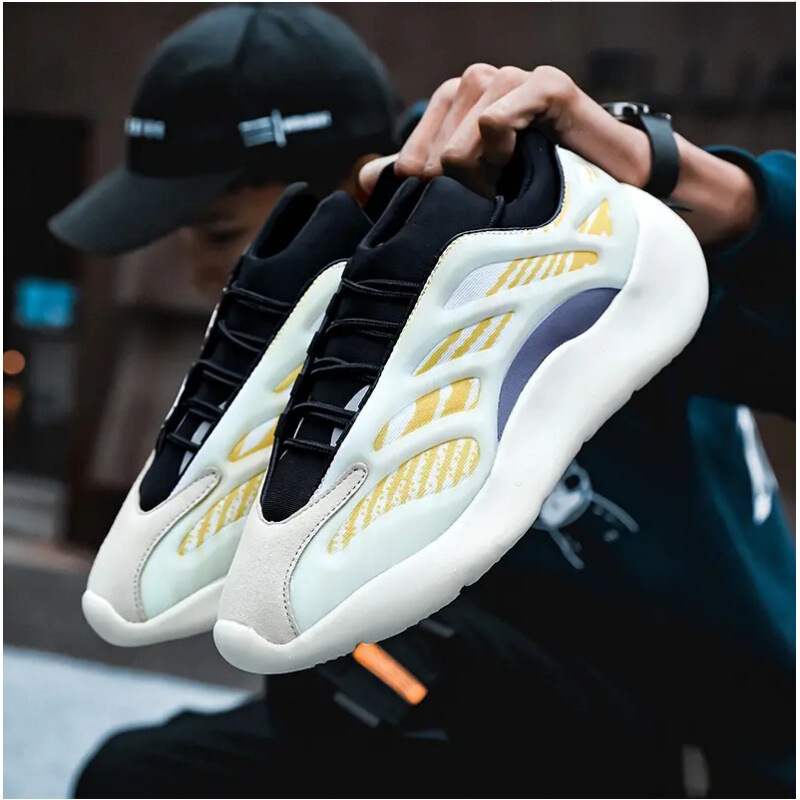 Cross-Border Coconut Shoes 700V3 Men's Breathable Eva Running Shoes Large Size Sports Shoes Women's Casual Dad Shoes Men's Shoes