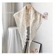 Spring and summer Korean style small shawl thin floral lace hollow all-match short sunscreen small waistcoat small scarf
