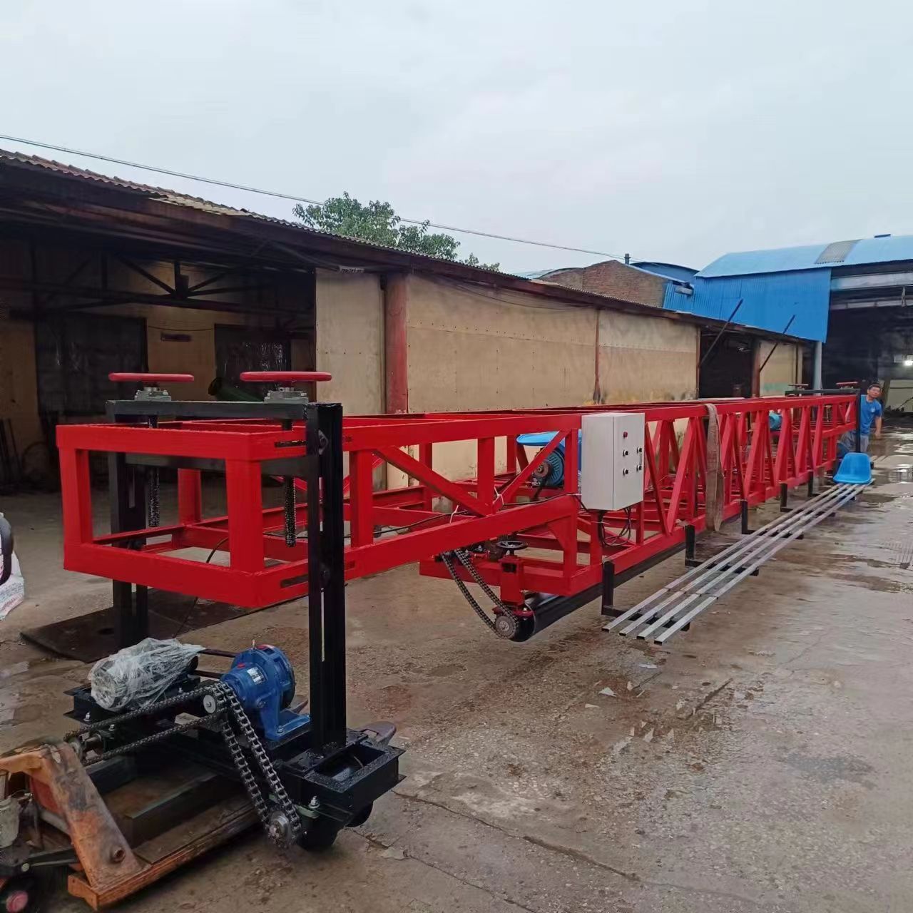 高铁箱梁专用整平机 T梁整平机单 双线箱梁整平机厂家直销