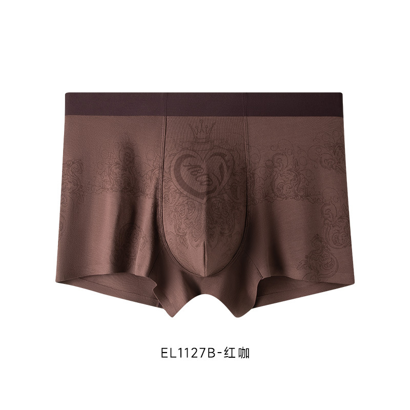 Personalizado Lysel hombre interior impresión de otoño y invierno estilo transpirable estilo grande 7A antibacteriano pantalon para hombre