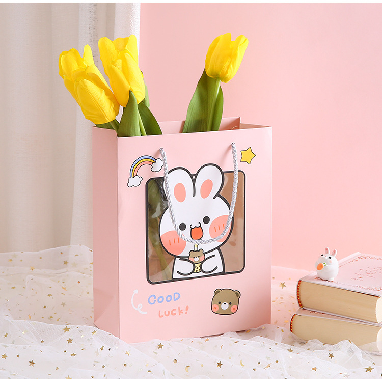 Fashion Animal Paper Card Paper Gift Bags 1 Piece display picture 1