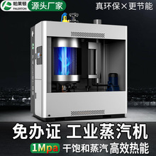 免年审环保节能一吨燃气蒸汽发生器自动变频工业2吨天然气锅炉