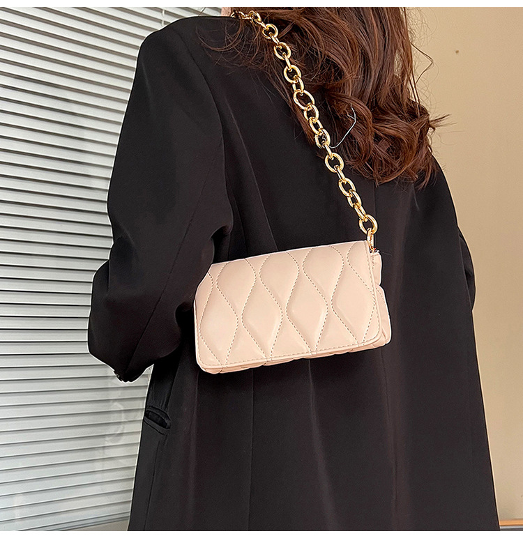 195g Weight Synthetic Leather Lining Material Sewing Thread Fashion Element Flip Cover Closure Type Single Shoulder Strap Strap Type Square Bag Bags Type Casual Occasion Pu Leather Material Solid Color Pattern All Seasons Season Women's Gender Classic Style Style Square Shape Women's Pu Leather Solid Color Classic Style Sewing Thread Square Flip Cover Square Bag 1