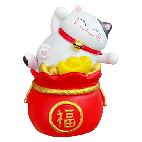 Baimao genuine lucky cat ornaments for women, creative trendy car ornaments, creative home desktop ornaments, gifts