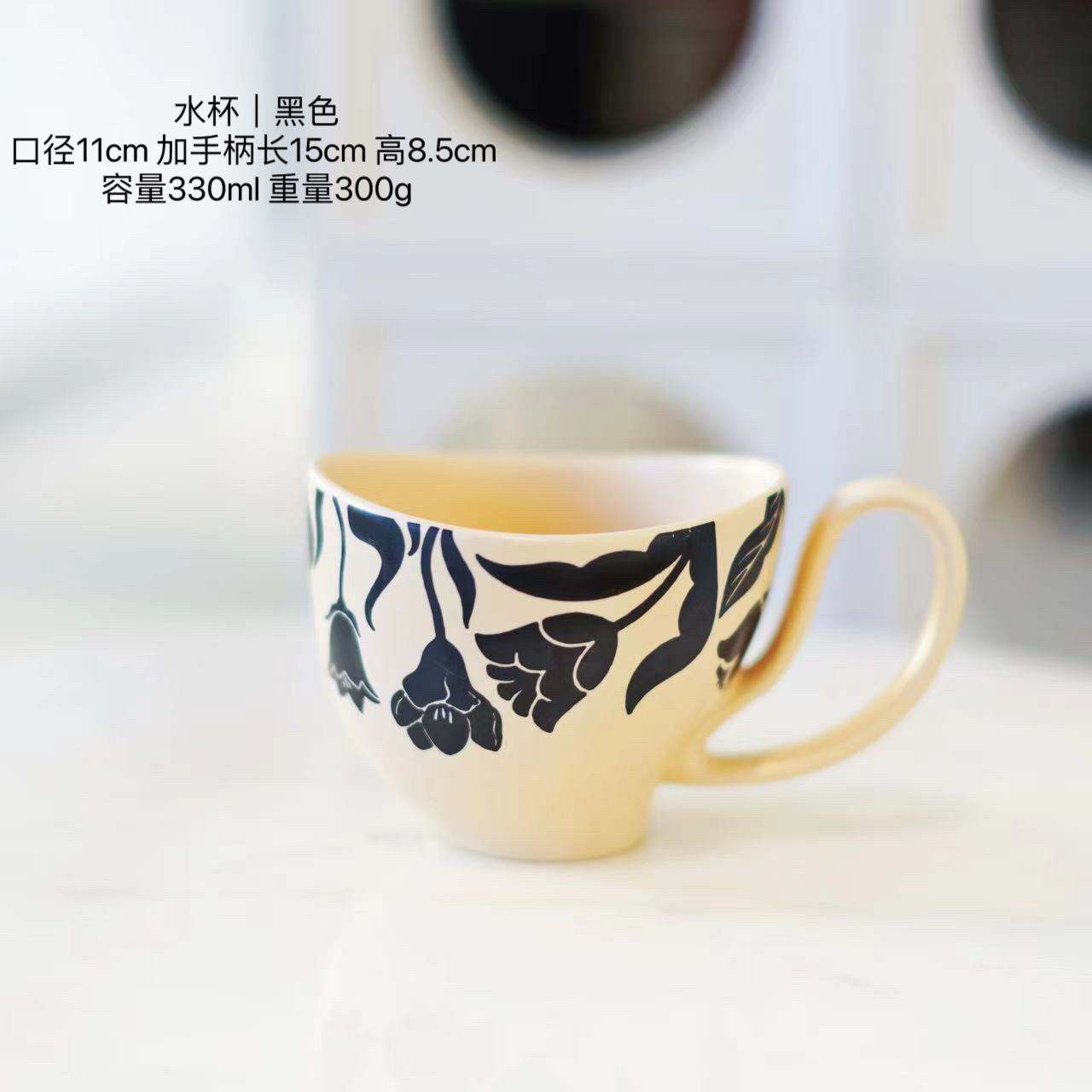 Platos de arroz de estilo medieval, platos de flores en forma de cerámica retro, platos de comidas occidentales simples, platos de sopa domésticos de gran capacidad.