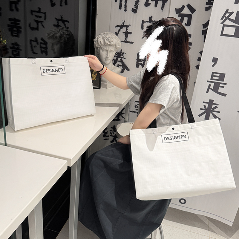 Ready-Made Laminated Woven Bags, Gift Bags, Portable Waterproof Shopping Bags, Customized Large-Capacity Environmentally Friendly Bags, Wholesale Cross-Border Ready-Made Laminated Woven Bags, Gift Bags, Portable Waterproof Shopping Bags, Customized Large-Capacity Environmentally Friendly Bags, Wholesale Cross-Border