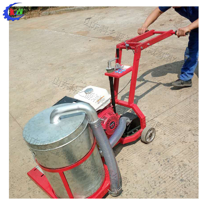 降尘式开槽机 沥青路面修补裂缝开槽机械 汽油开槽灰尘清理机