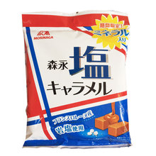 日本進口零食 森永法式岩鹽特濃牛奶太妃糖 82g    1包18粒