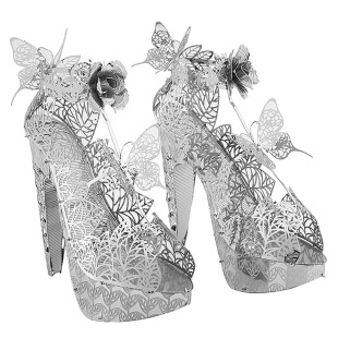 �߸�ЬDIY�ֹ�3D����ƴ�D�������wģ��ƴ��ƴ�b������߸�