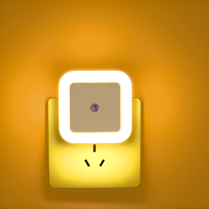 정사각형 흰색 따뜻한 조명(유럽 규정)