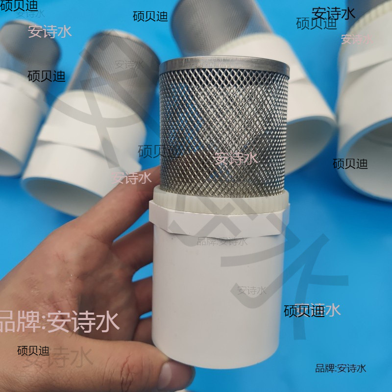 不锈钢过滤网罩水池水井隔滤网20 25 32自来水管网筛鱼缸网筒