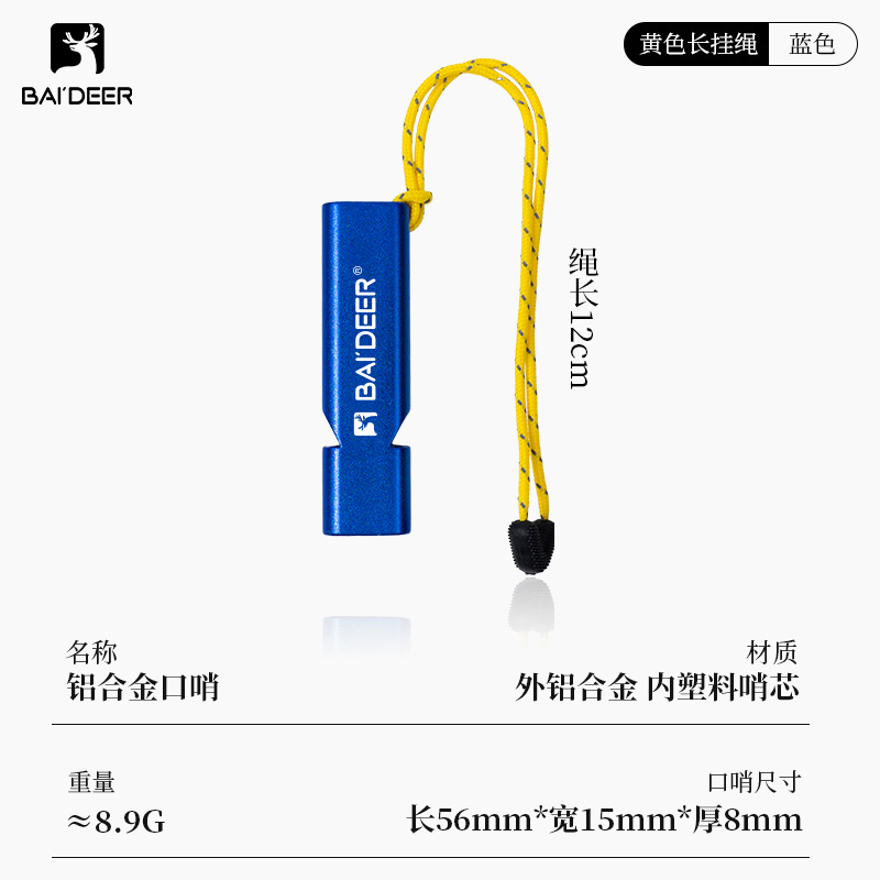 Long dark blue strap