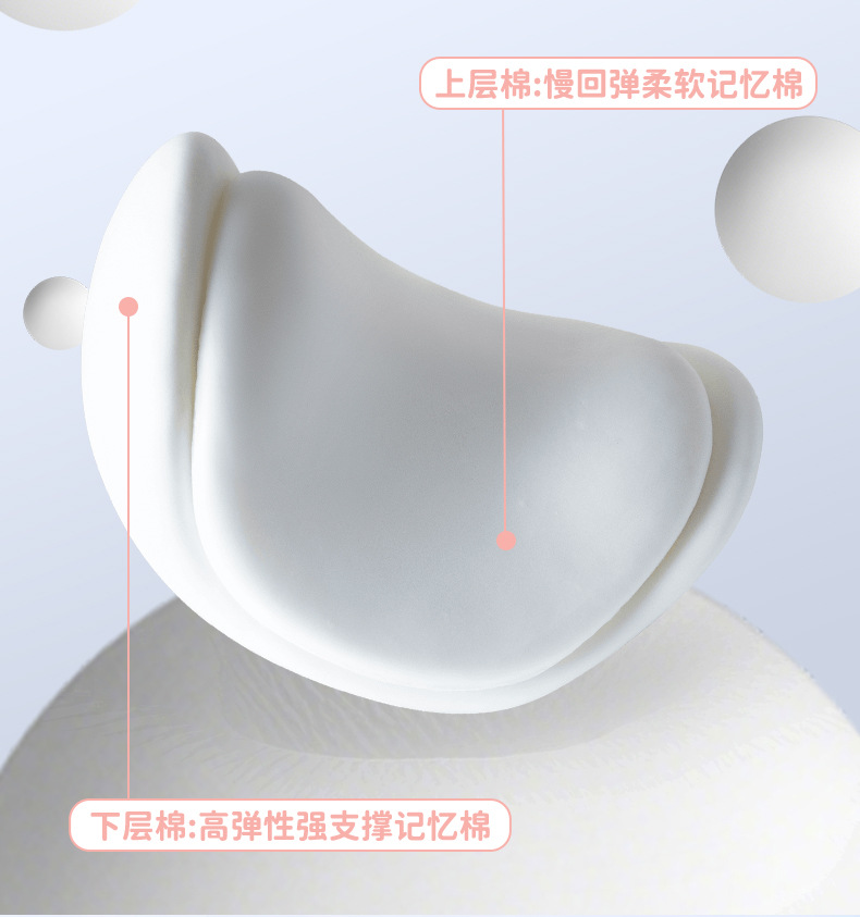 Kitty Car Lumbar Support Main Driver Seat Backrest Cushion Neck Protector Headrest Car Accessory for Girls Driving Lumbar Support