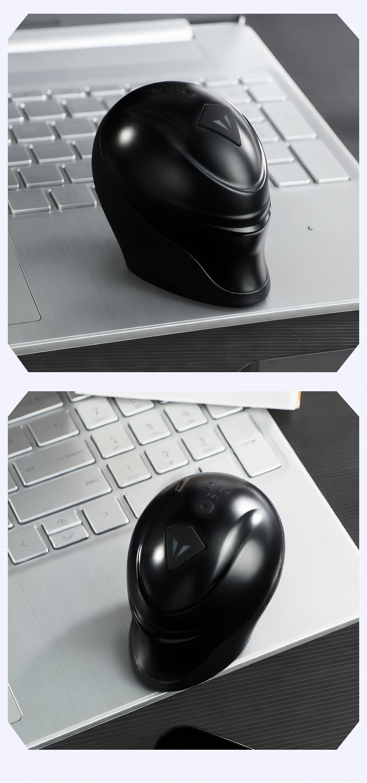 Masked Samurai Male Masturbation Trainer, Manual TPE Sensitive Training Device, App-Connected — detail image 15
