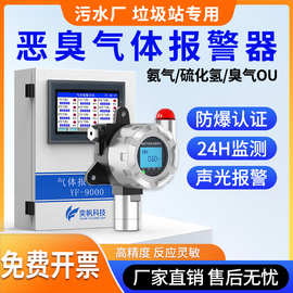 现货奕帆固定式臭氧检测仪有毒有害气体报警探测器臭氧浓度检测仪