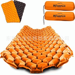 Outdoor New Camping Inflatable Mat Portable Folding Car Sleeping Mat Foot Pedal Light Inflatable Mattress Foot Pedal Moisture-Proof Mat