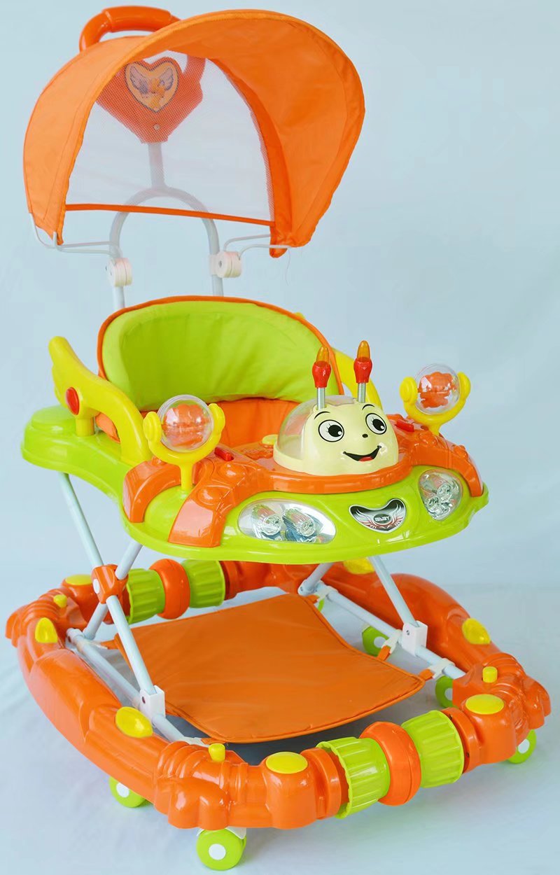 Helian K721 bebé andador anti-o-pierna anti-Flip multifuncional niños y niñas bebé arranque coche mano empuje aprendizaje