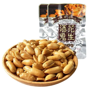 Бай -шиксия Boatta Peanut Pycy Оригинальный арахисовый рис баллон жарки, жареная жареная небольшая закуски супермаркет