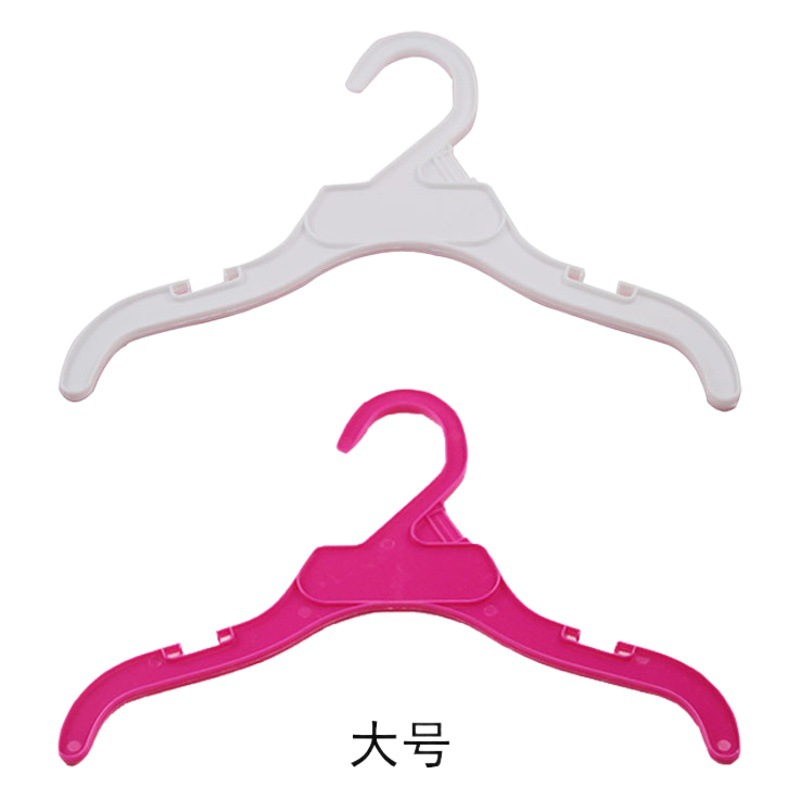 Factory Direct Sales Dog Cat Pet Plastic Clothes Rack Rose Red Children's Small Clothes Hanger Wholesale Cute