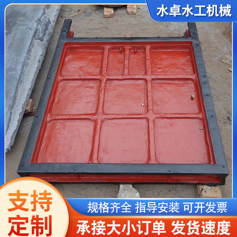 圆形闸门暗杆式铸铁闸门双向止水铸铁镶铜圆闸门铸铁方形闸门阀门