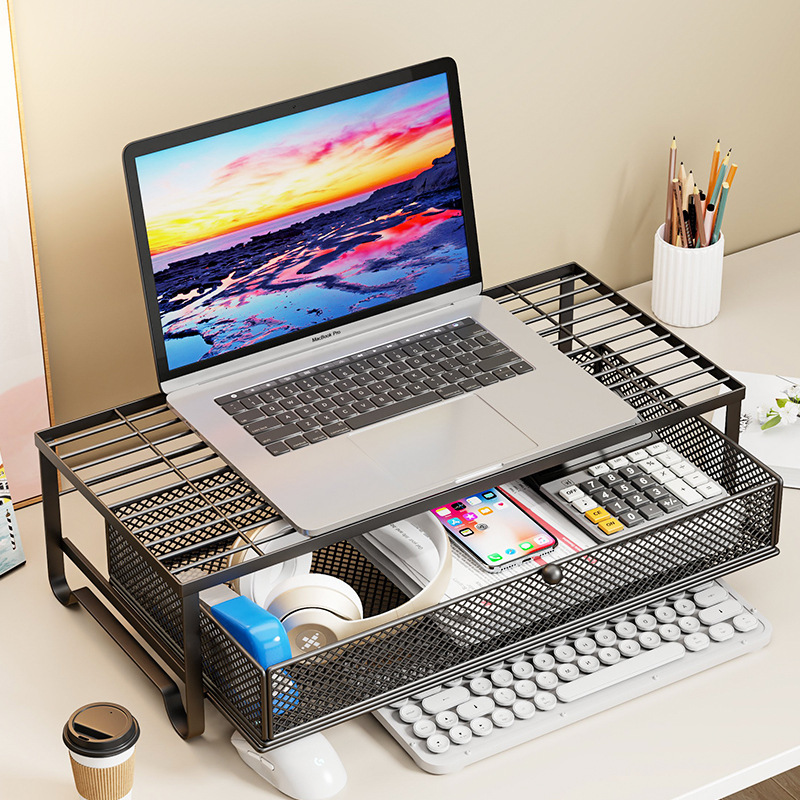 Computer Stand, Laptop Heightening Stand, Gaming Laptop Cooling Base, Desktop Monitor Suspended Metal Support Stand Computer Stand, Laptop Heightening Stand, Gaming Laptop Cooling Base, Desktop Monitor Suspended Metal Support Stand