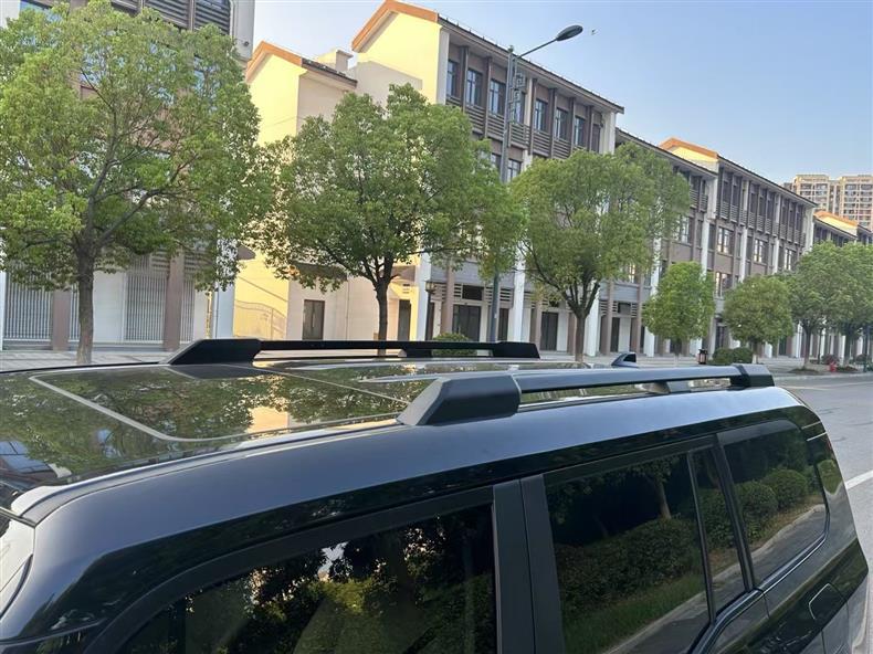 Suitable for Toyota Prado 24-25 models, original factory-style roof rack for Prado LC250, no drilling required