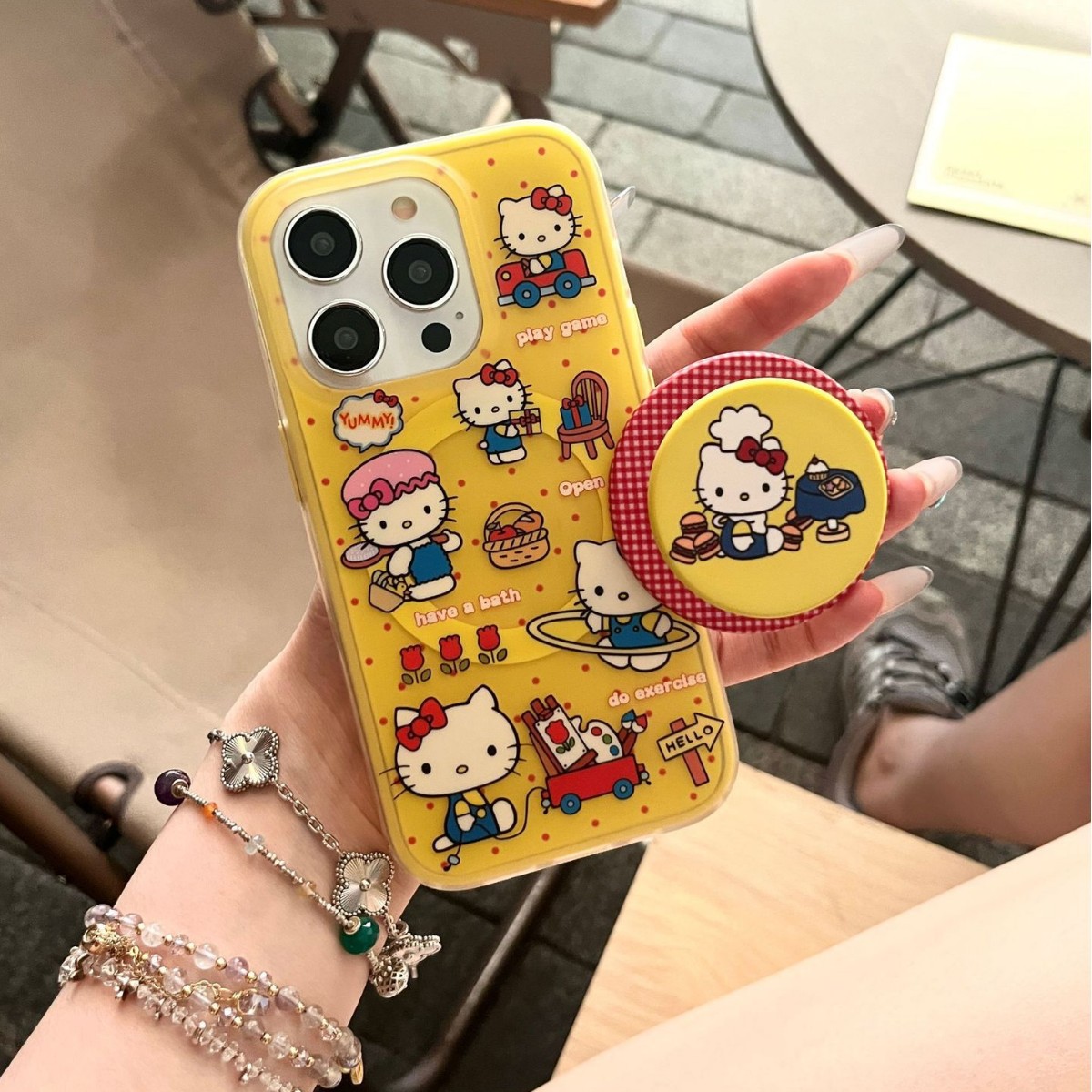 Cute Cartoon Chef kt Approx 16ProMax Apple 15P funda para teléfono móvil iPhone16 chica nuevo 13/14