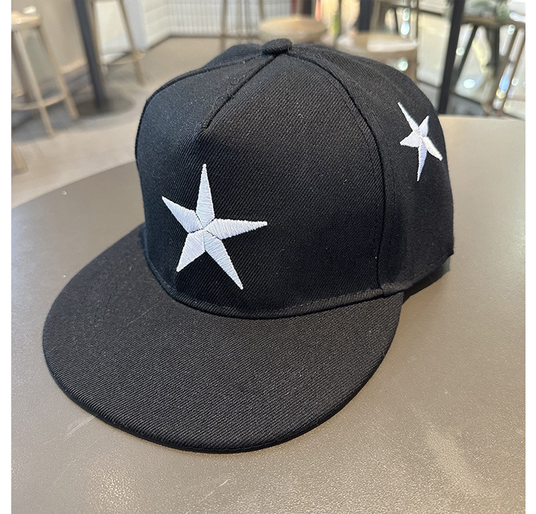 Berretto Baseball Snapback In Rete Con Stella Ricamata – Visiera Antisole, Unisex, Taglia Regolabile