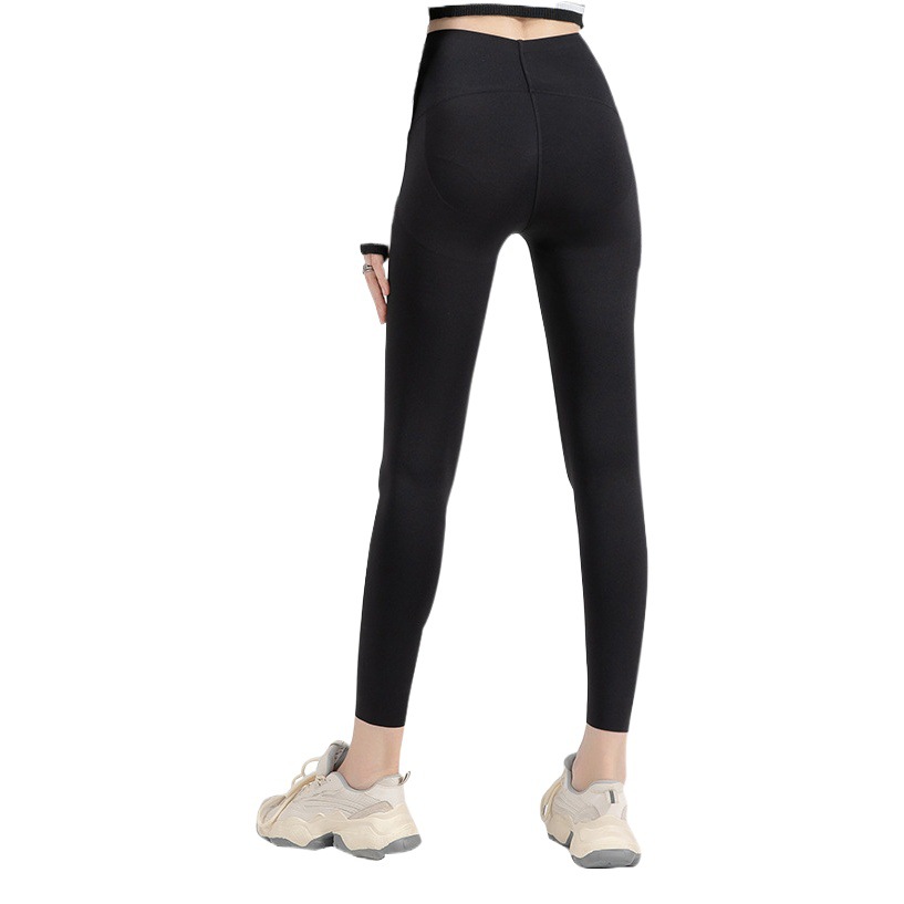 Versión mejorada de los pantalones de tiburón mujer fuera 2024 Primavera Verano nuevos pantalones de Barbie yoga apretado cintura alta cadera fitness Pantalones