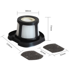 Applicable for Bissell vacuum cleaner accessories 2284W 2390 2389 2390A filter 1614212