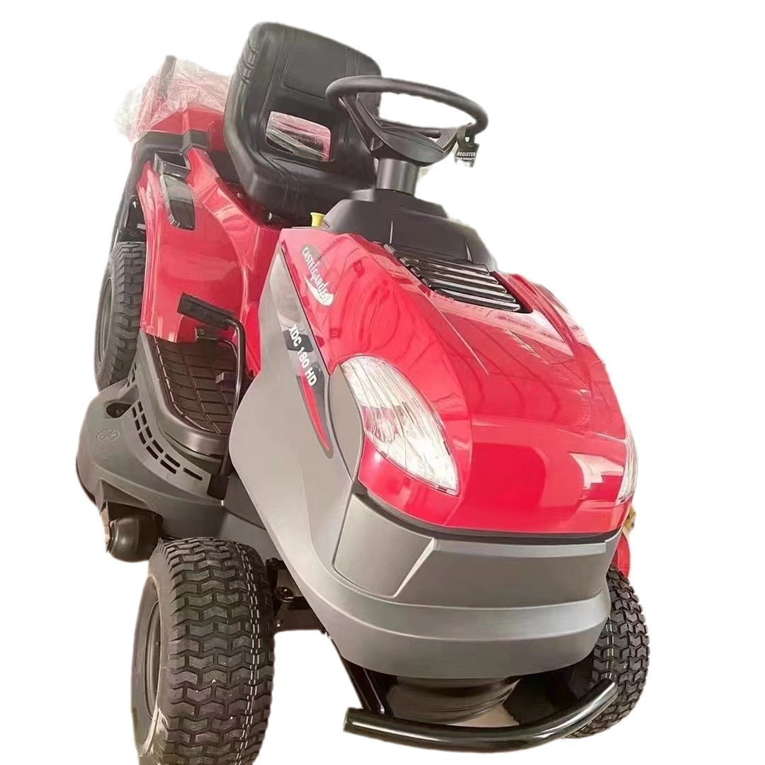 坐骑式割草机 国产隆鑫25马力坐骑式草坪车除草车 球场割草机