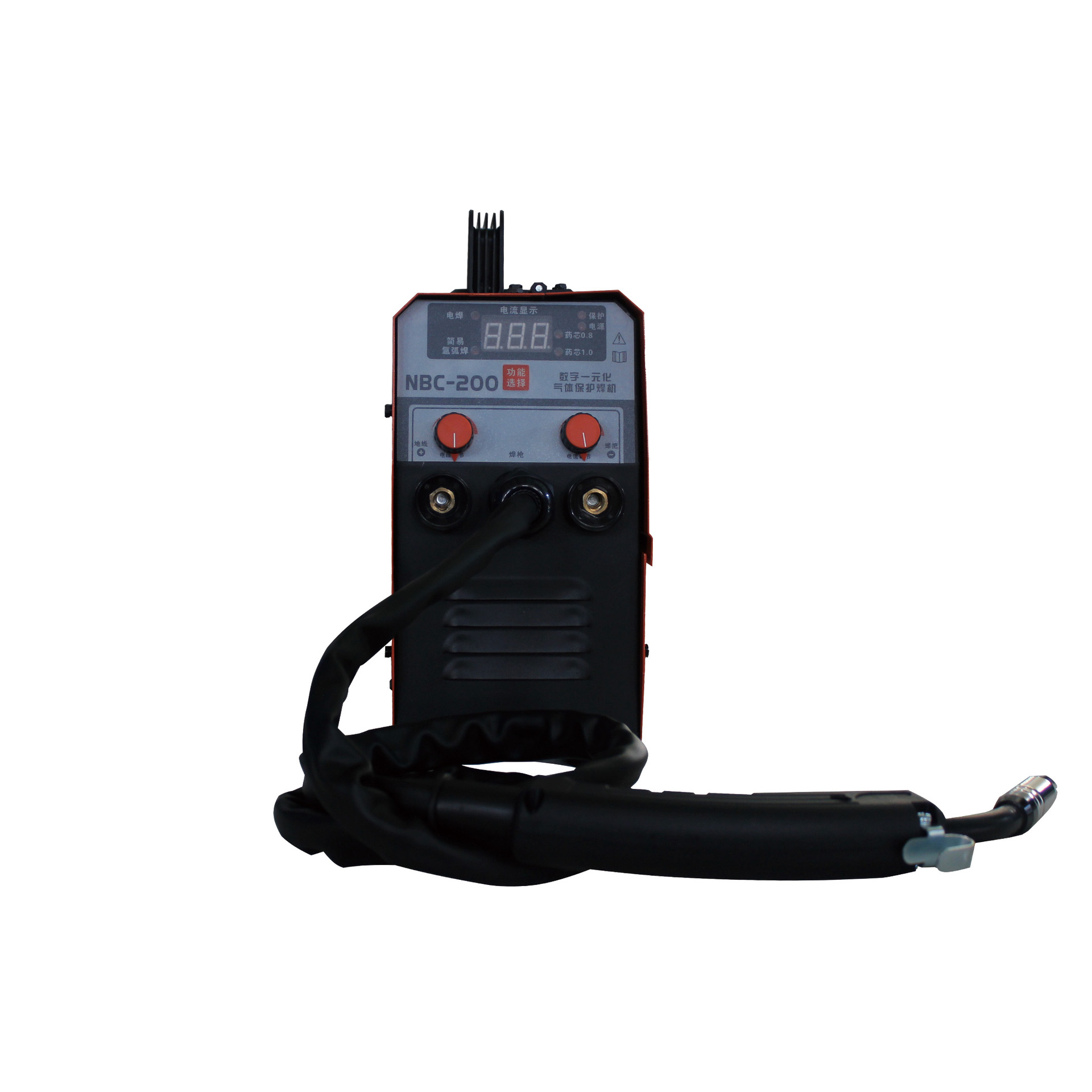家用手提箱式电焊机NBC200便携式家用电焊机220V逆变气体保护焊机