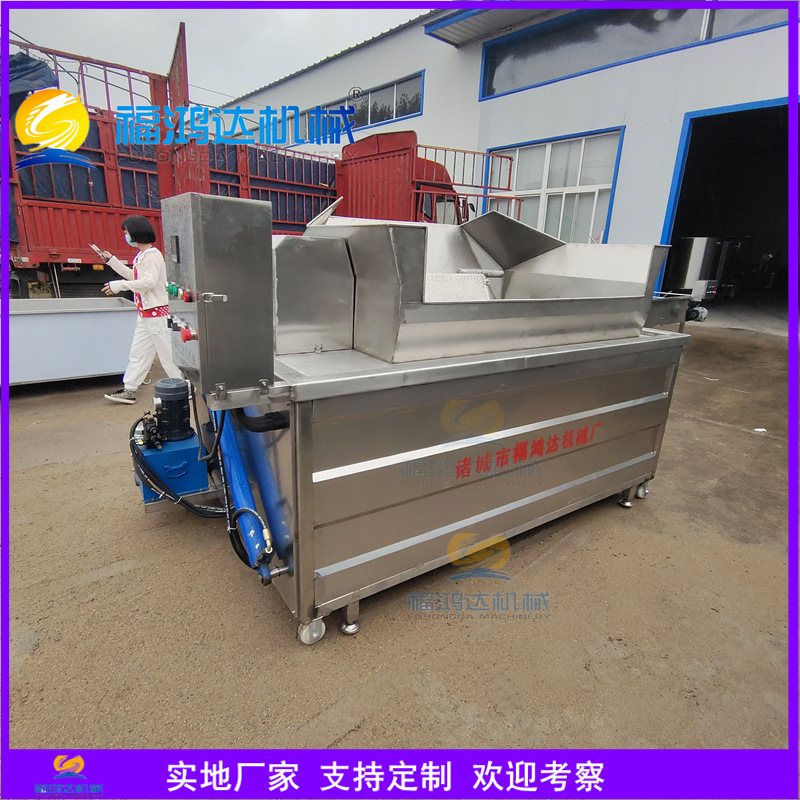 炸肉皮设备 温炸一体机 炸皮肚油炸机 猪皮温皮机