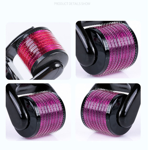 540 Needle Roller Manufacturer Direct Sale Micro Needle Roller 540 Needle Titanium Alloy Micro Needle Facial Micro Needle Roller
