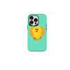 Apple, cartoon double-layer iphone 13, tubing, phone case, South Korea