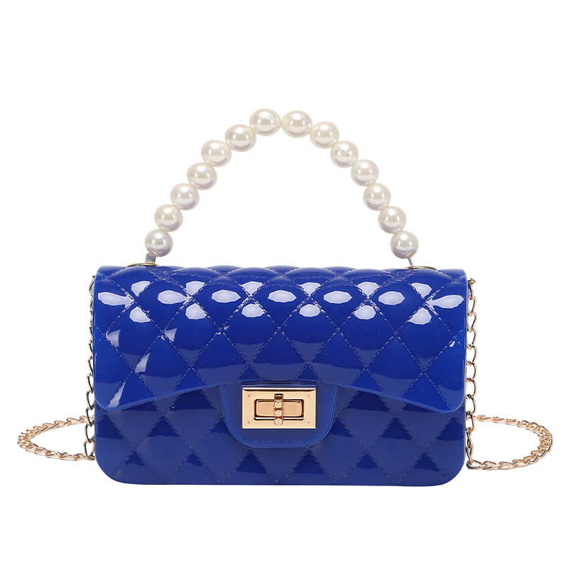 Bolso dulce, bolso de jalea de perla, color caramelo, bolso de moda de 2022 damas, bolso de mujer de comercio exterior