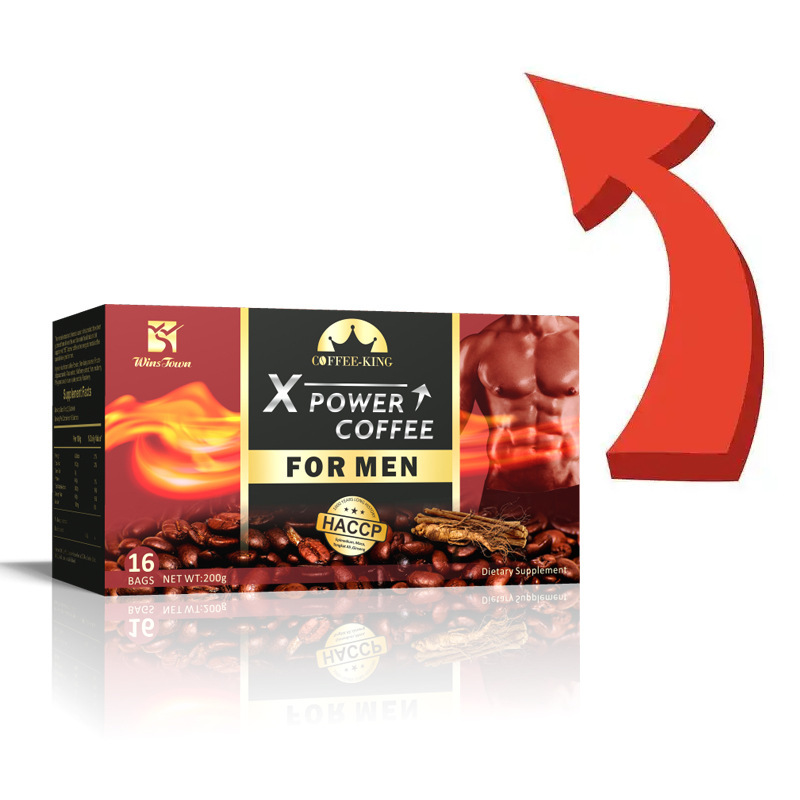 Cross-Border Spot X Power Coffee for Men Men's Maca Energy Coffee Tongkat Ali Coffee Cross-Border Spot X Power Coffee for Men Men's Maca Energy Coffee Tongkat Ali Coffee