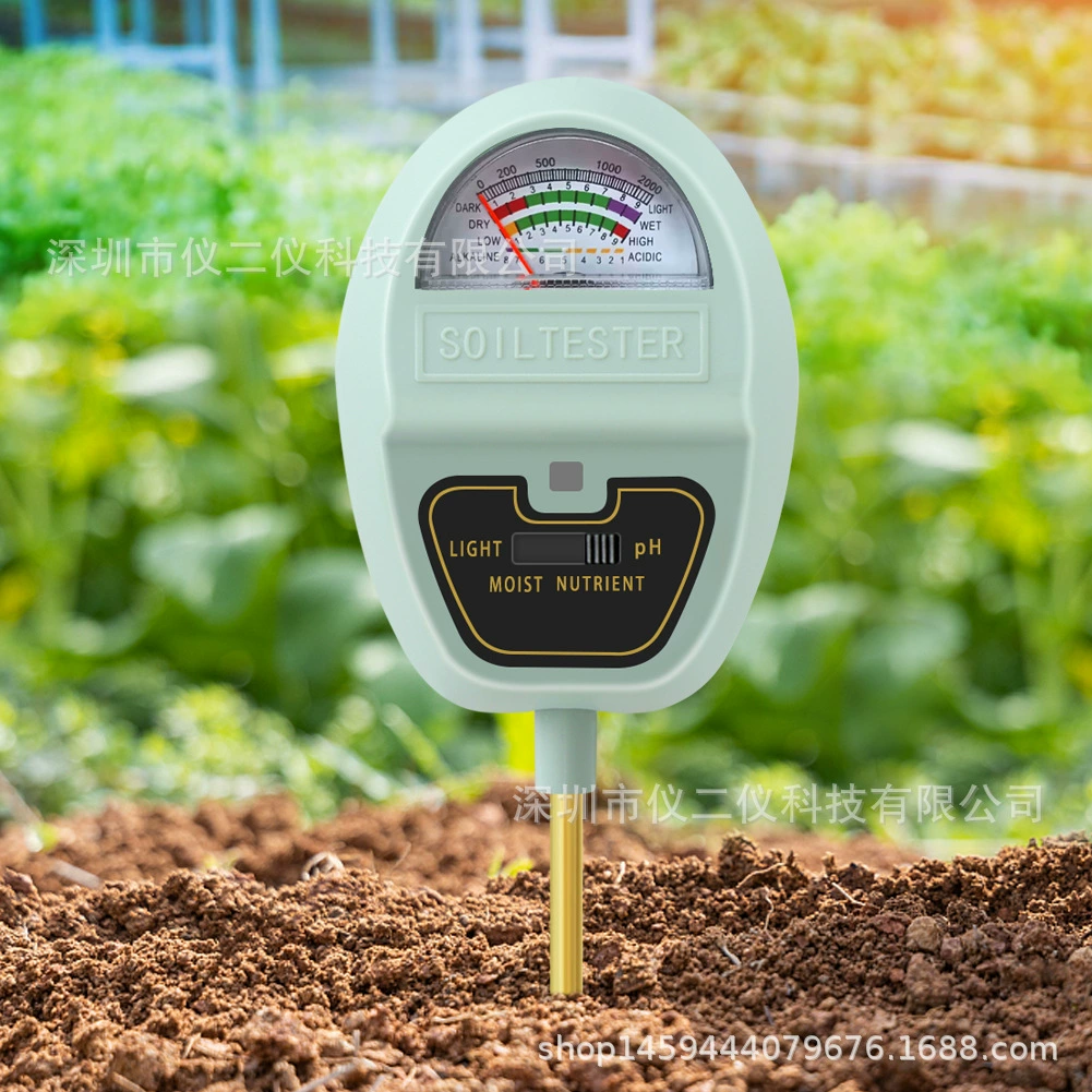 Высокая точность 4 в 1 детектор почвы ph pH горшок гигрометр света теплицы анализатор плодородия почвы