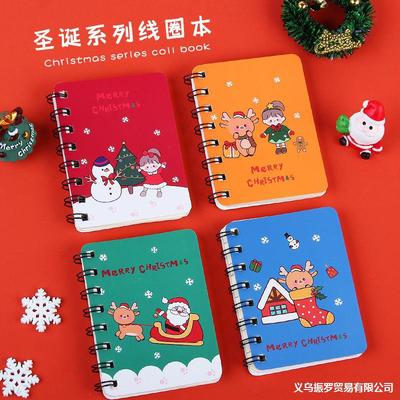 undefined6 Christmas gift prize gift student Christmas coil Notepad Stationery Notepad wholesale prize Rewardundefined