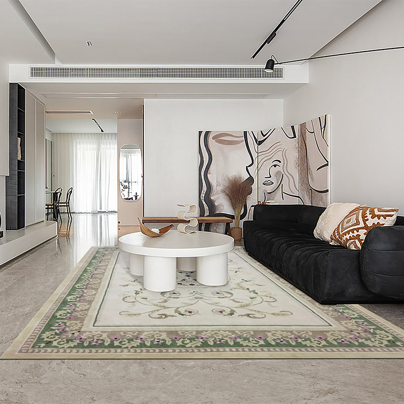 Fábrica de alfombra de sala de estar, alfombra de sofá, alfombra de té, alfombra de dormitorio, alfombra de espesor, alfombra resistente a la suciedad, fácil de cuidar, personalizada