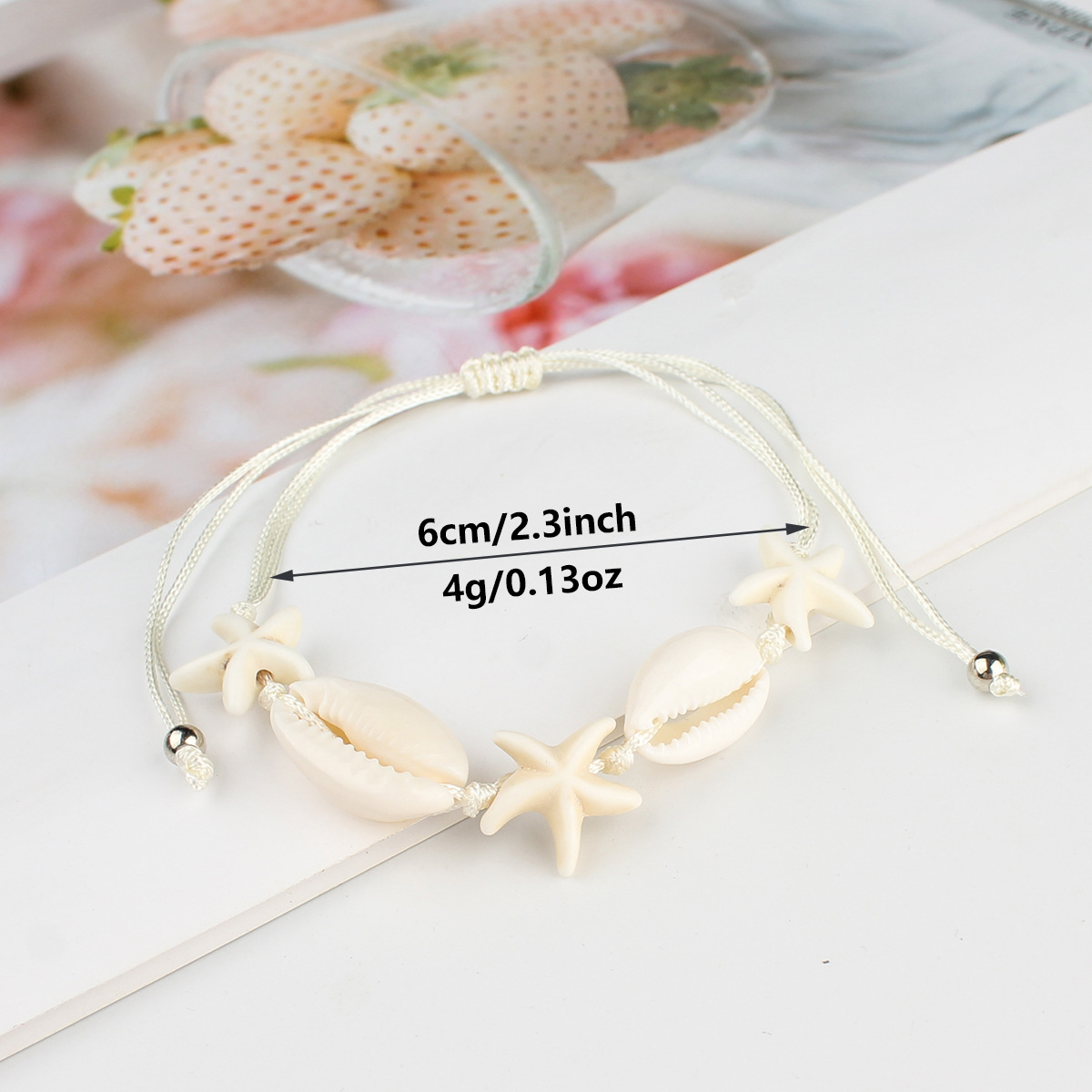 56g Weight Drawstring Bracelets Classification Polyester Chain Material Cord String Chain Type 1 Set Quantity Holiday, Beach Occasion cord Material Geometric Pattern All Seasons Season Women's Gender Marine Style, Beach Style Marine Style Beach Geometric Cord Cord String String Bracelets Wholesale 7